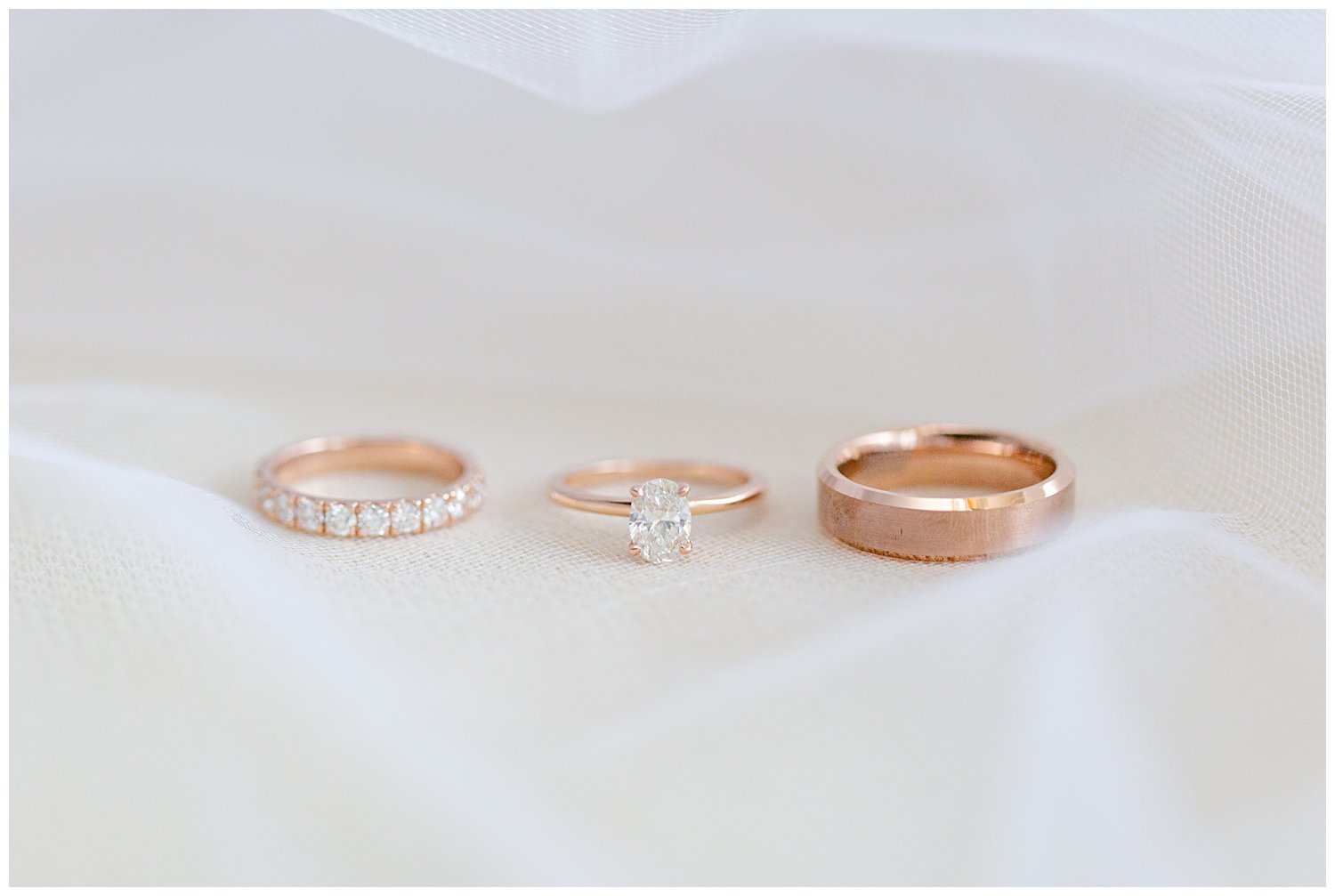 set of wedding rings