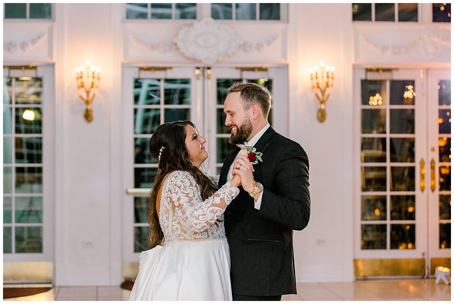 couple having first dance