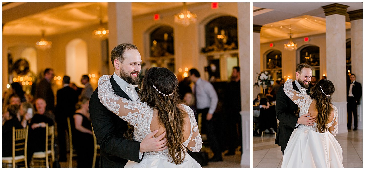 couple having first dance