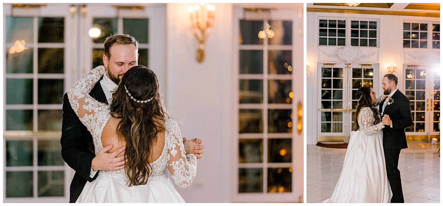 couple having first dance